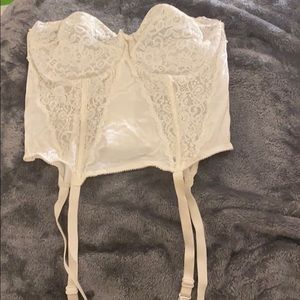 Bridal garter Bustier cacique 42d